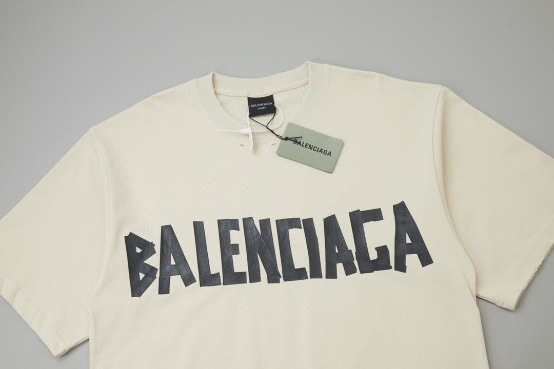 Balenciaga Tape Logo T-Shirt