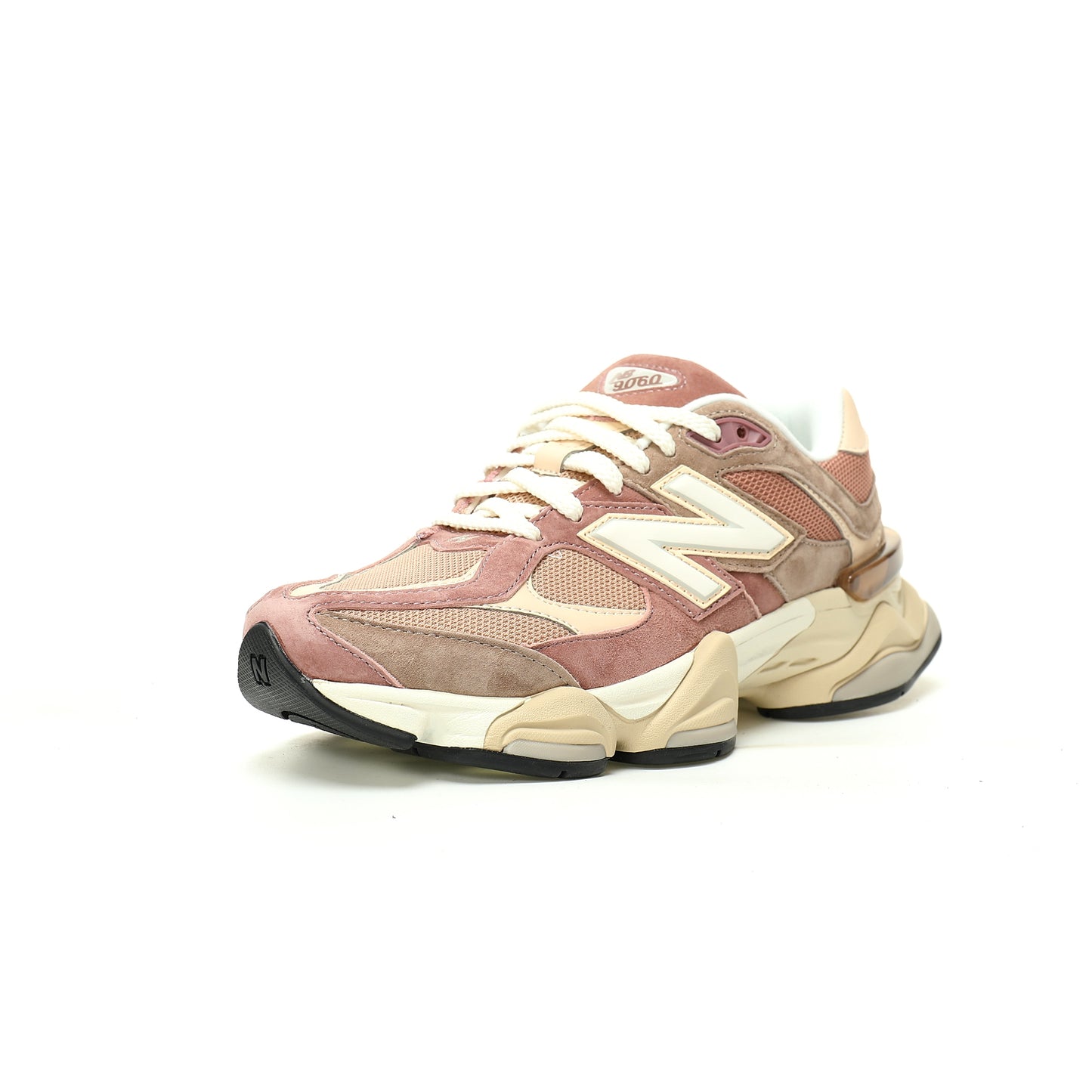 New Balance 9060 Pink Beige – Sneakers Chunky Donna in Suede & Mesh