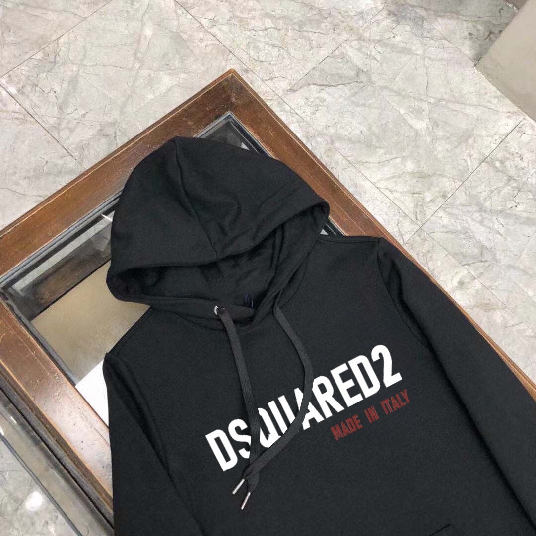 Felpa con Cappuccio Dsquared2 – Made in Italy