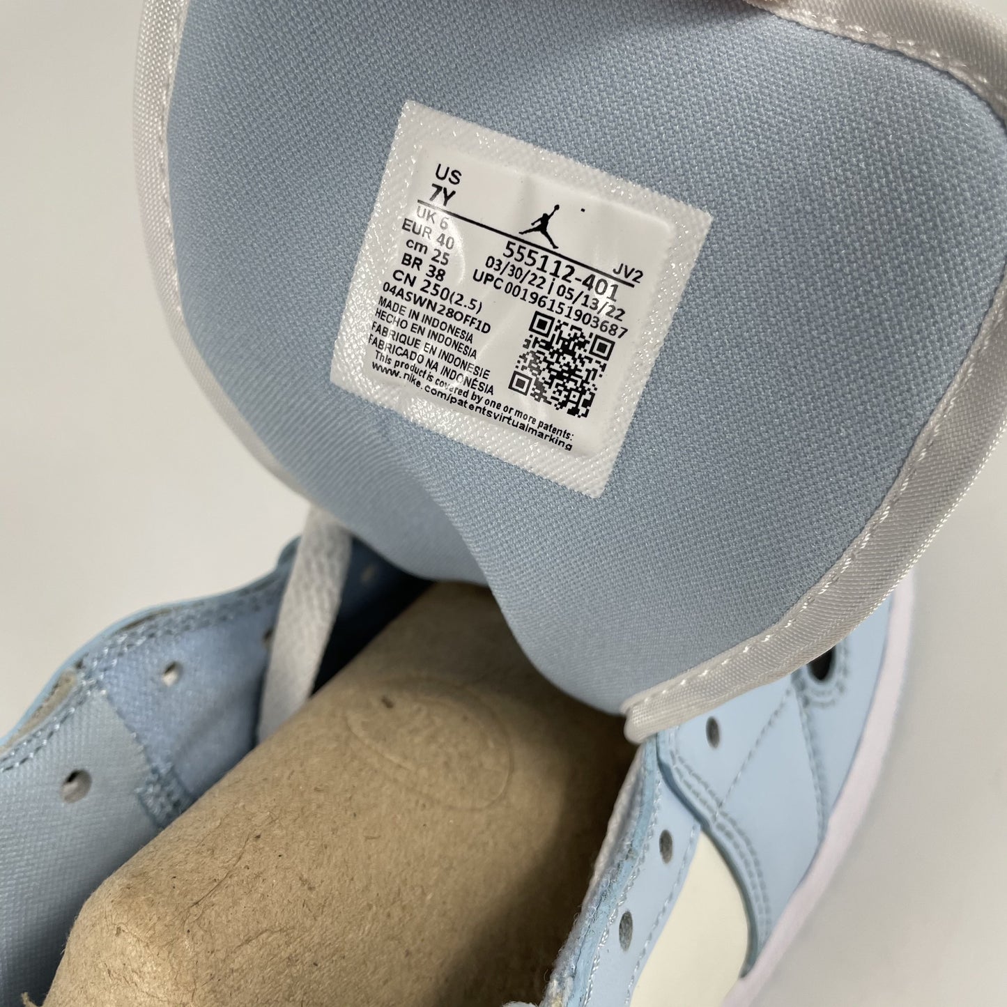 Air Jordan 1 Retro High OG “UNC Toe”