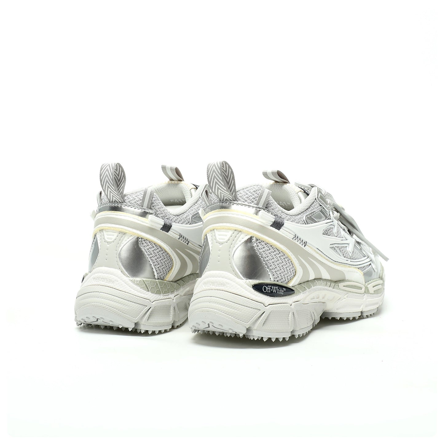 Off-White™ Glove Sneaker 'White/Silver'