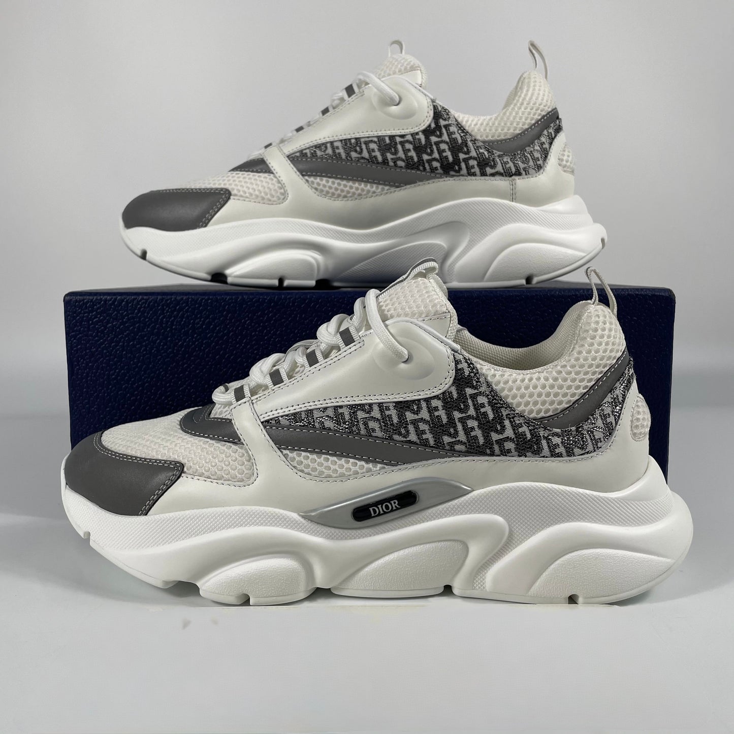 Dior B22 – Sneakers Bianche & Grigie