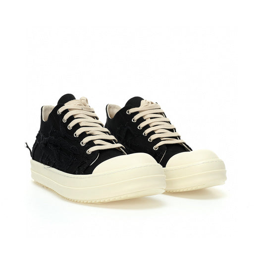 Rick Owens DRKSHDW Slashed Low Sneaks