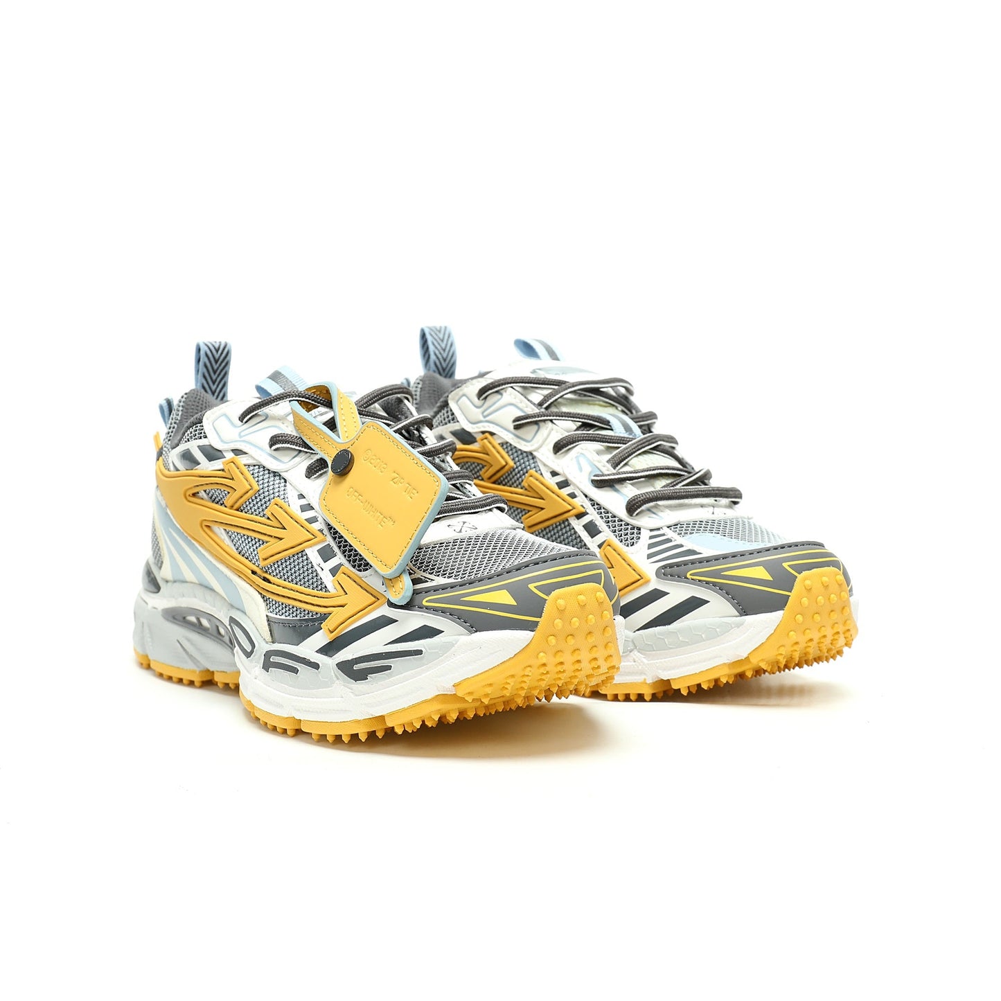 Off-White™ Glove Sneaker 'Grey/Yellow'
