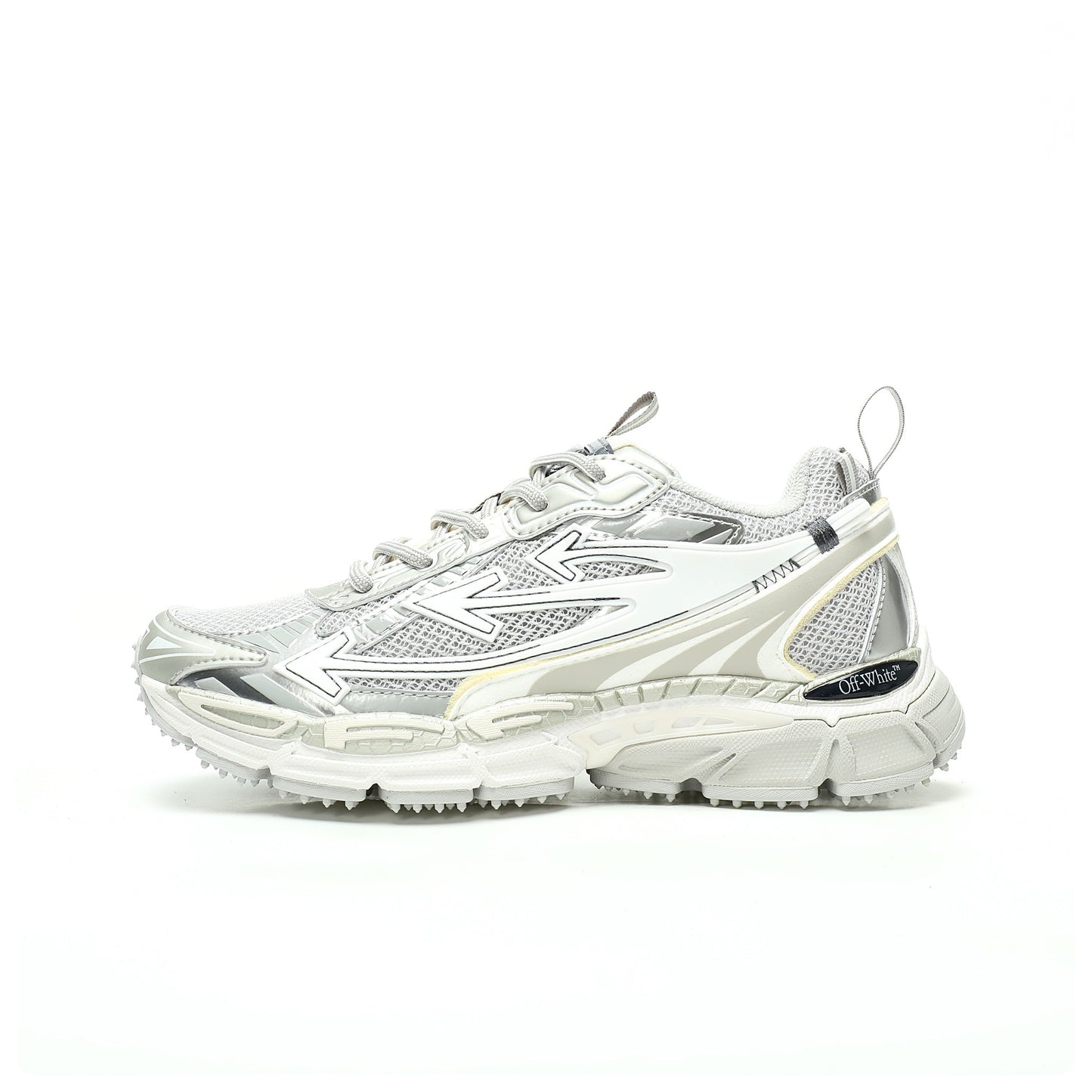 Off-White™ Glove Sneaker 'White/Silver'