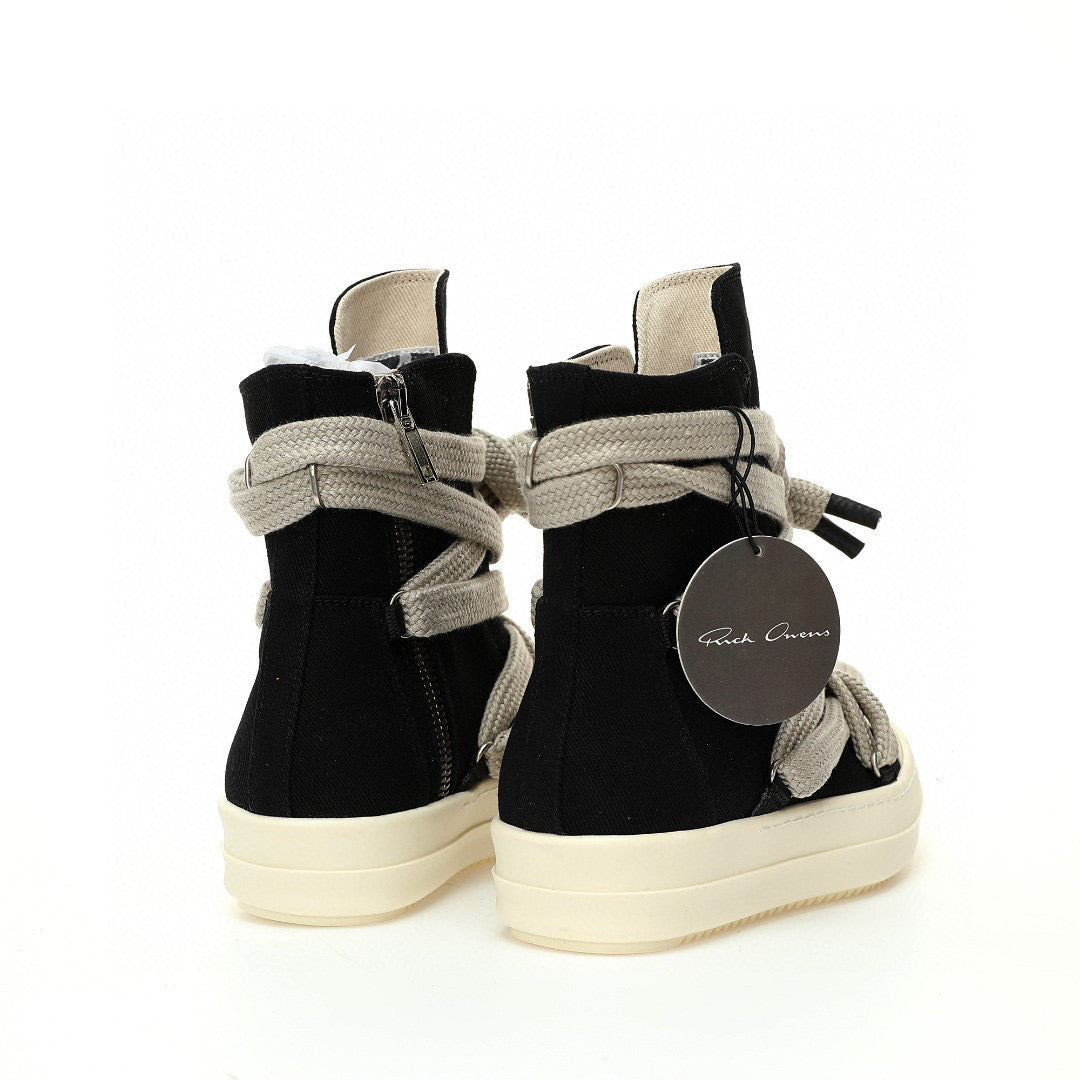 Rick Owens DRKSHDW Hexa High-Top Sneakers