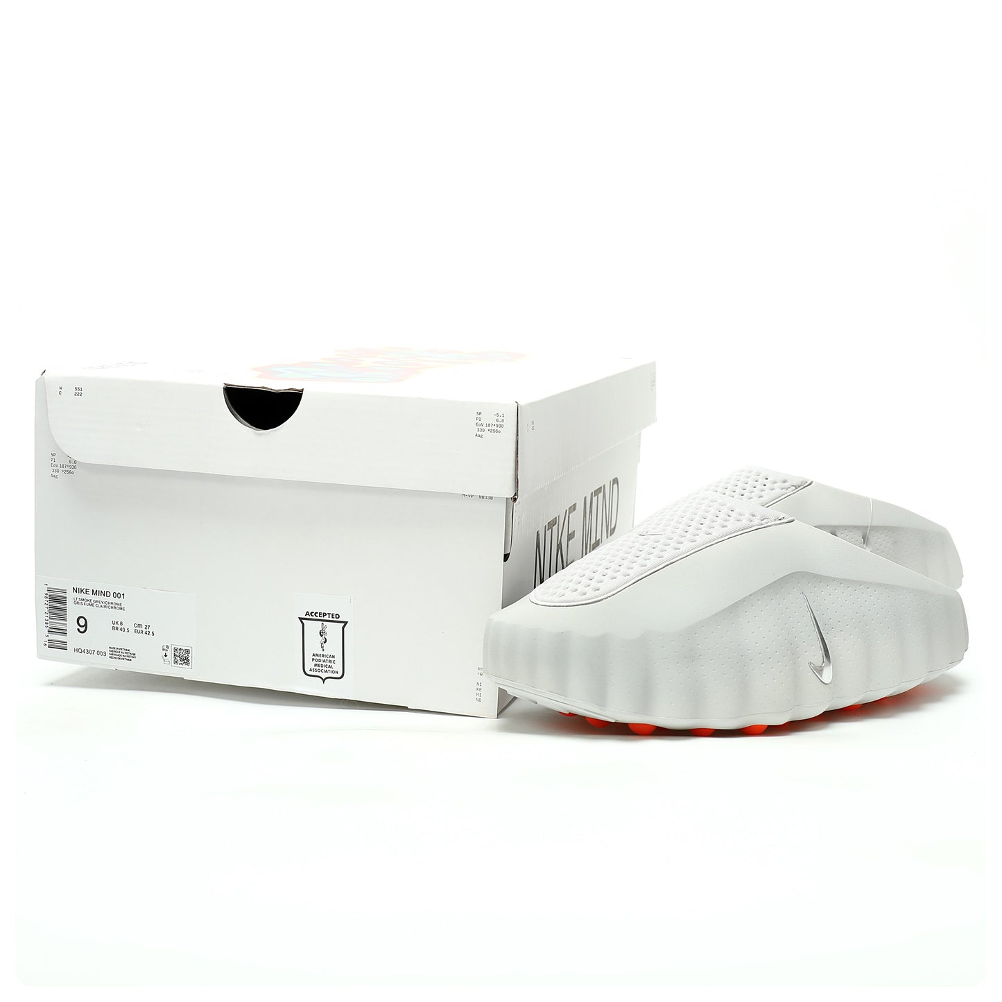 Nike Mind 001 Slide Light Fumo Grigio