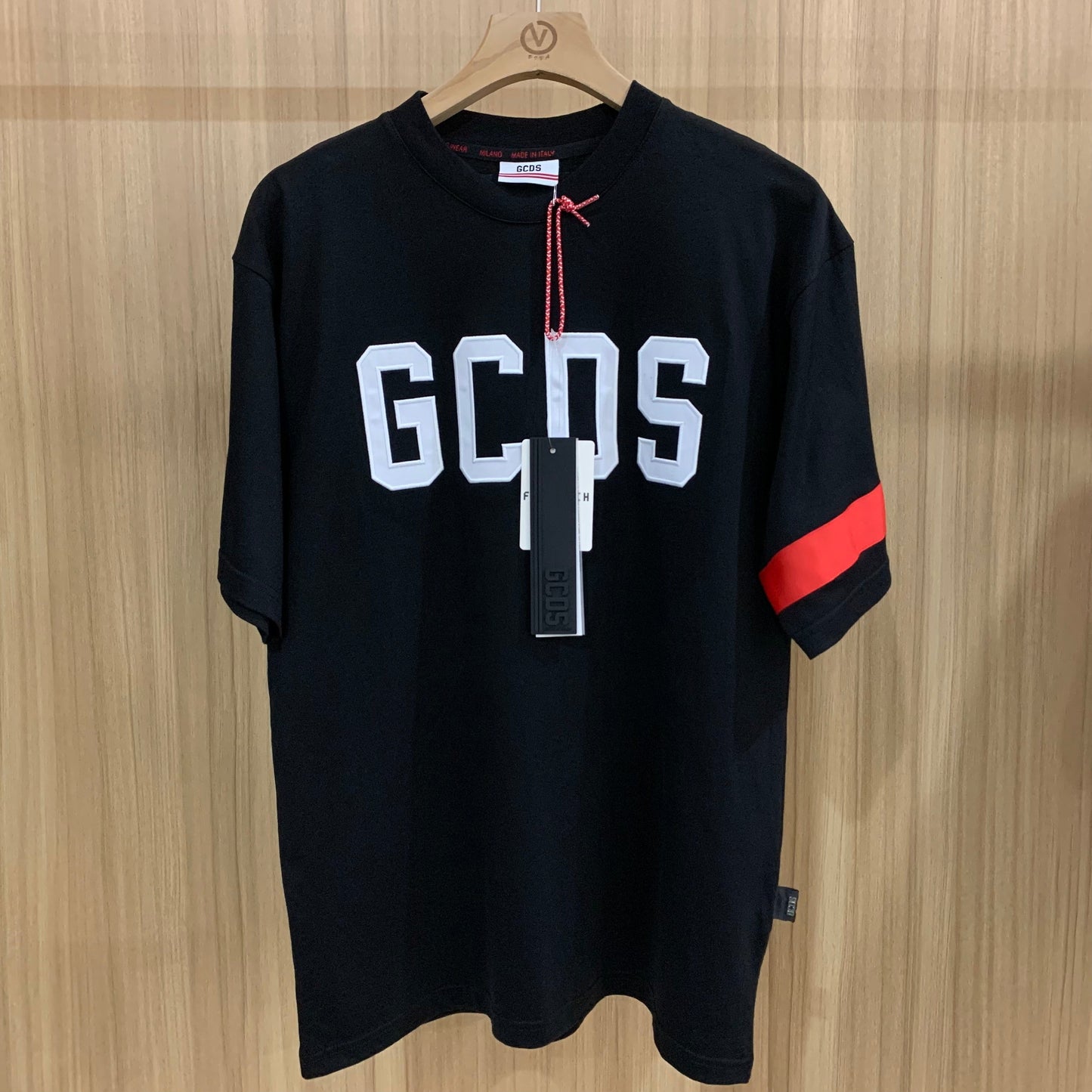 GCDS XCIV T-Shirt 'Black/Red'