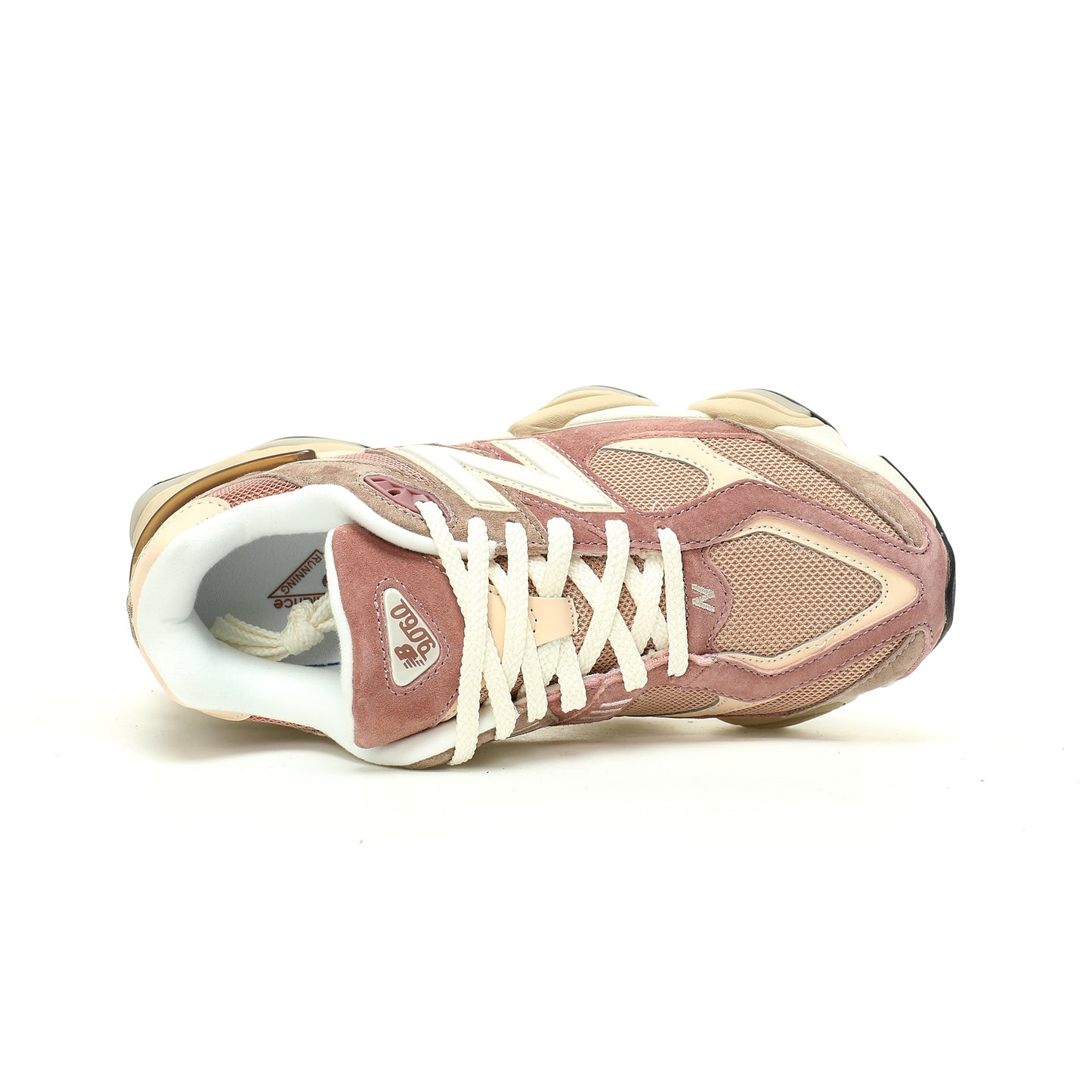 New Balance 9060 Pink Beige – Sneakers Chunky Donna in Suede & Mesh