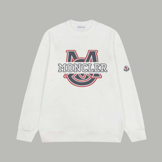 Felpa Girocollo Uomo con Maxi Logo M – Moncler
