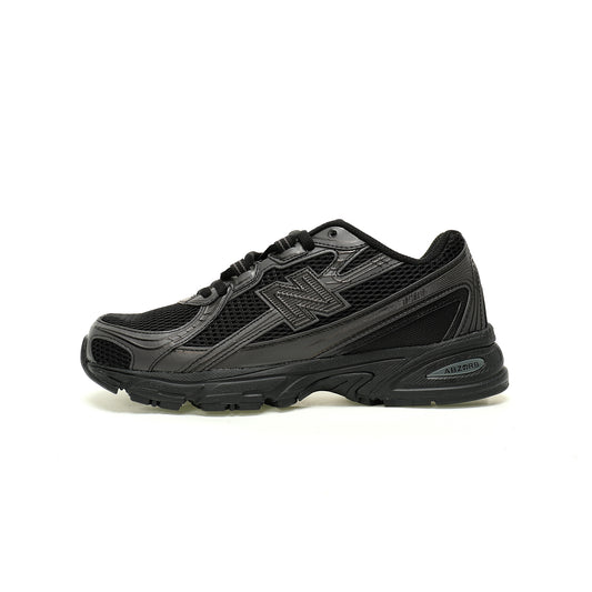 New Balance 740 black sneakers uomo con mesh traspirante e tecnologia ABZORB suola running retro