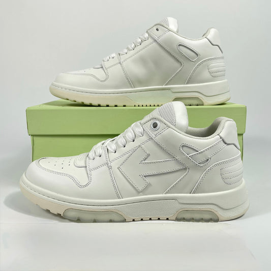 Off-White Out Of Office White sneakers low-top in pelle con dettagli tono su tono